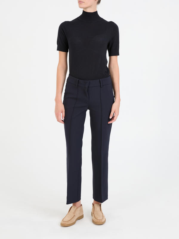 Stoffhose 'Farah' Marineblau