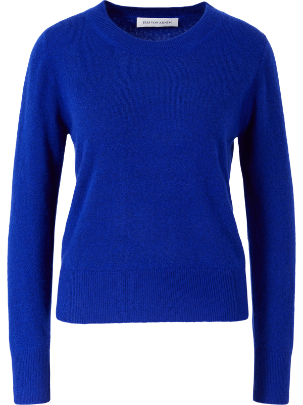 'NERIS 50' cashmere and silk jumper, navy