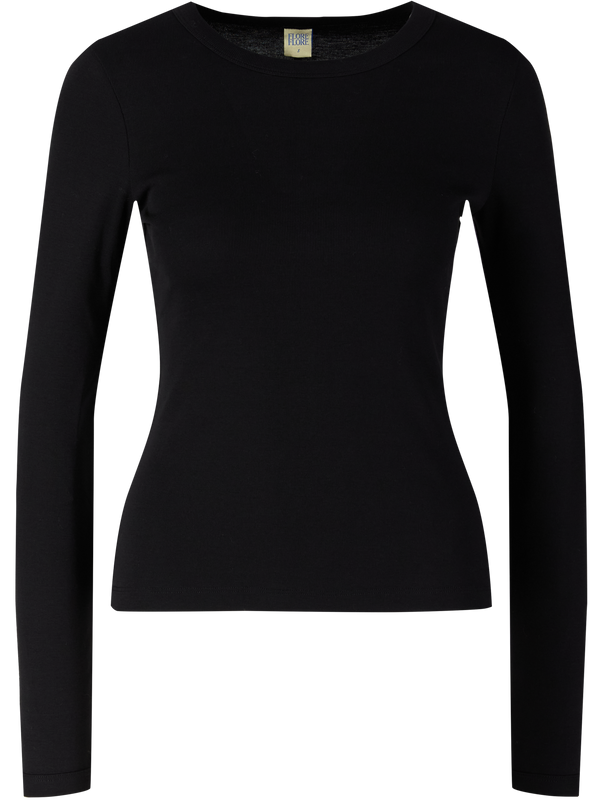 Langarmshirt 'Max Tee' Schwarz