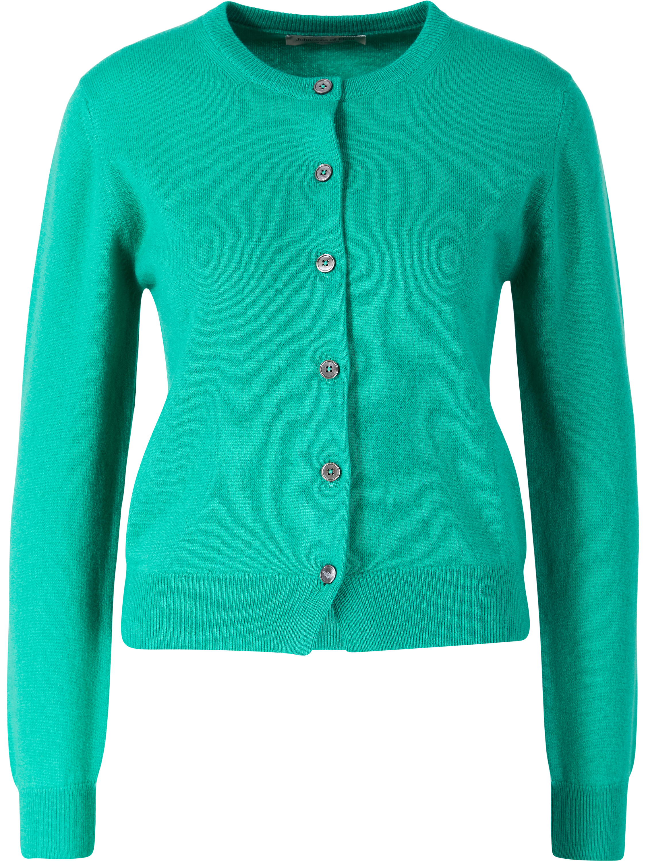 Cashmere-Strickjacke 'Iris' Grün