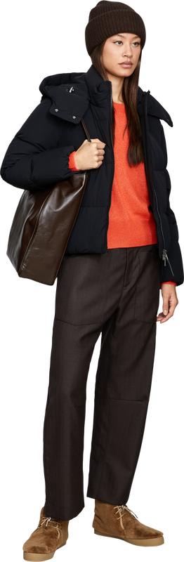 'NERIS 50' cashmere and silk jumper in chilli