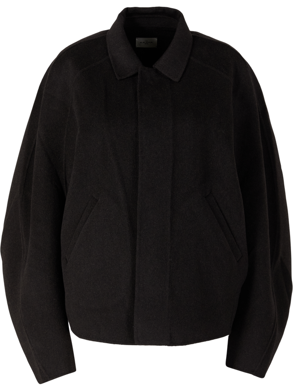 Doubleface Cashmere-Jacke 'Tokyo' Dunkelbraun