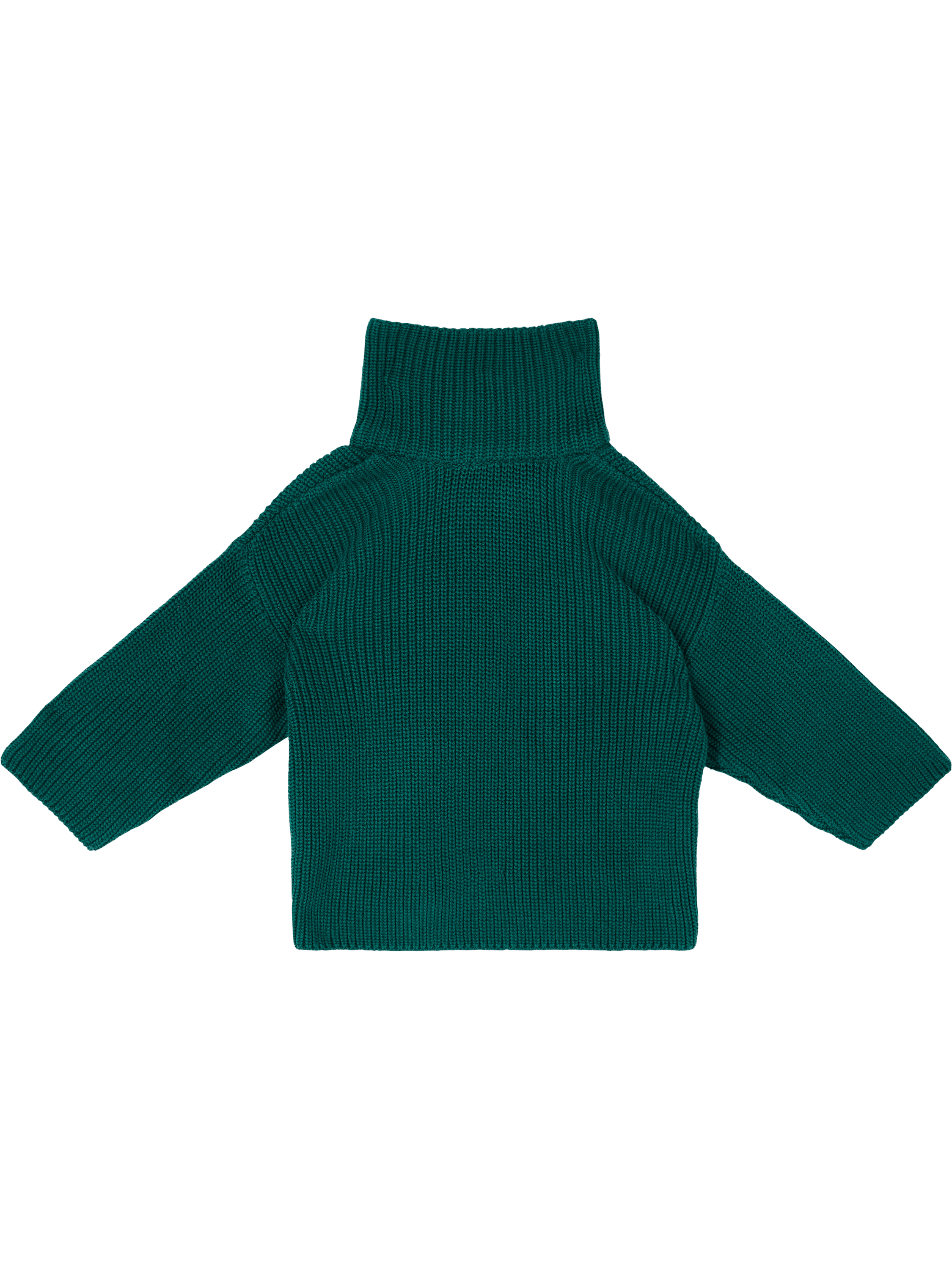 Mini Rodini Stand-up collar jumper with panda patch green – UNGER.DE