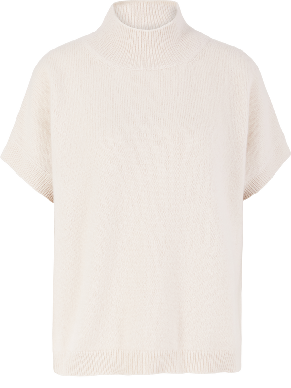 'Krissy' Alabaster cashmere and silk jumper