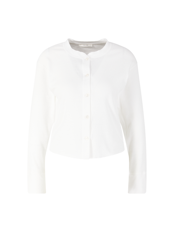 Langarmshirt 'Gano' Weiß