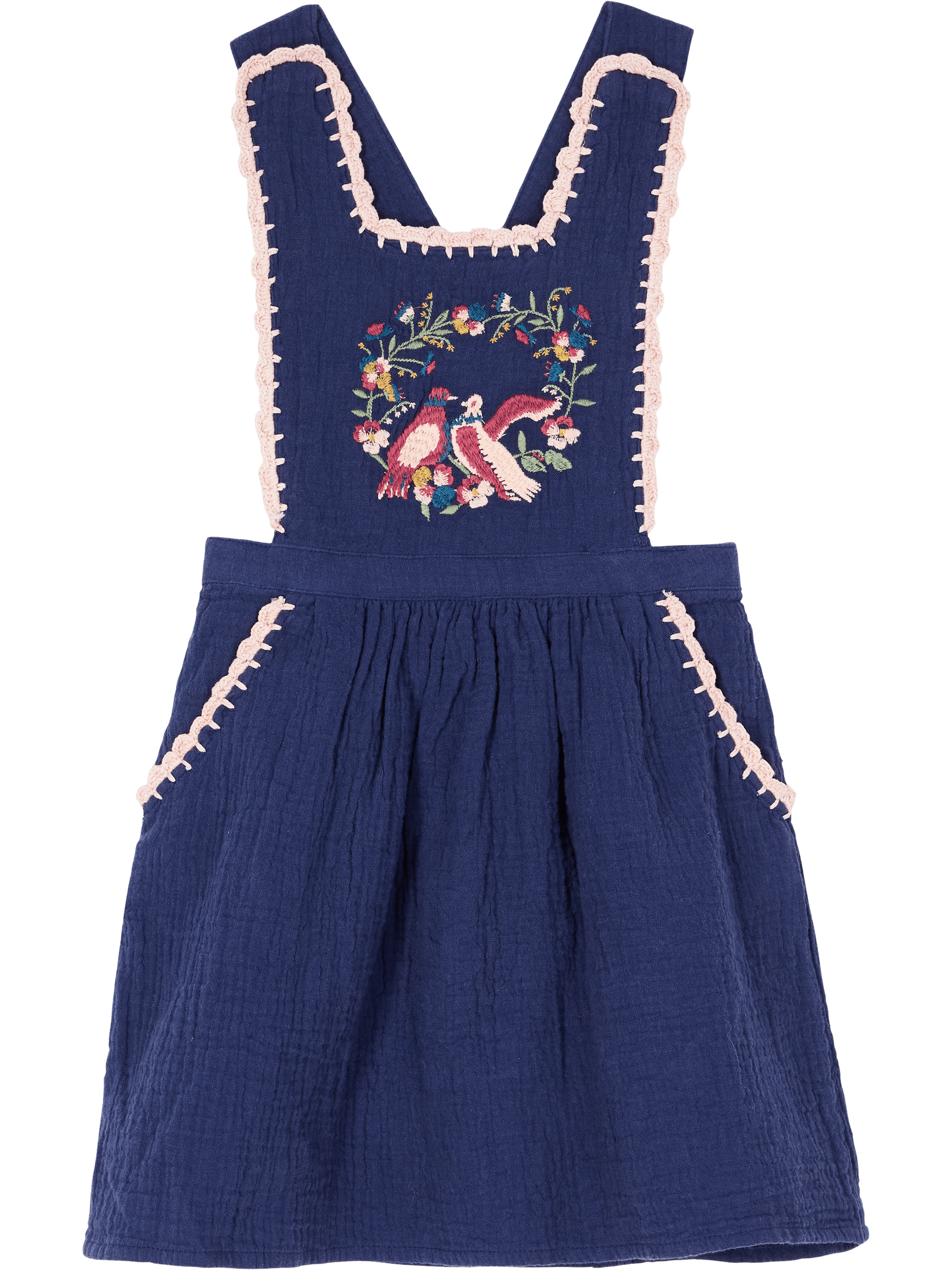 Louise Misha 'Agata' Dress, Navy Blue, Product view – UNGER.DE