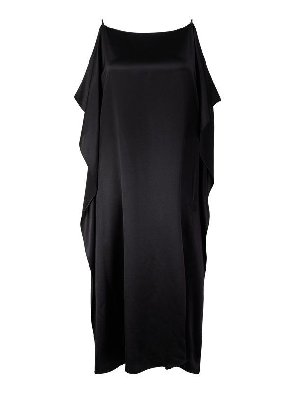 Seidenkleid 'Kylo' Schwarz