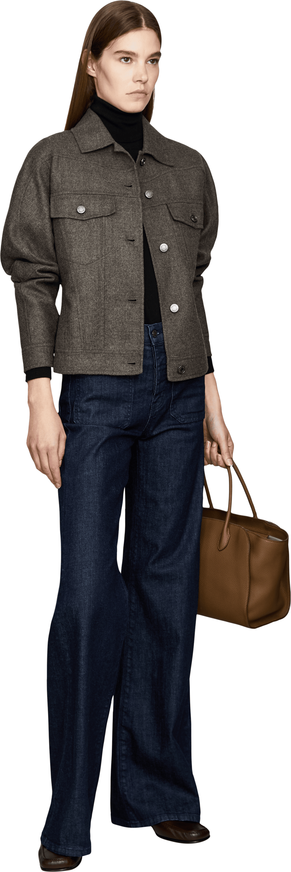 Max Mara Jacke 'Rapace' aus Schurwolle Grau – UNGER.DE