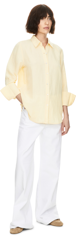 Oversize Hemd 'Knox' Gelb