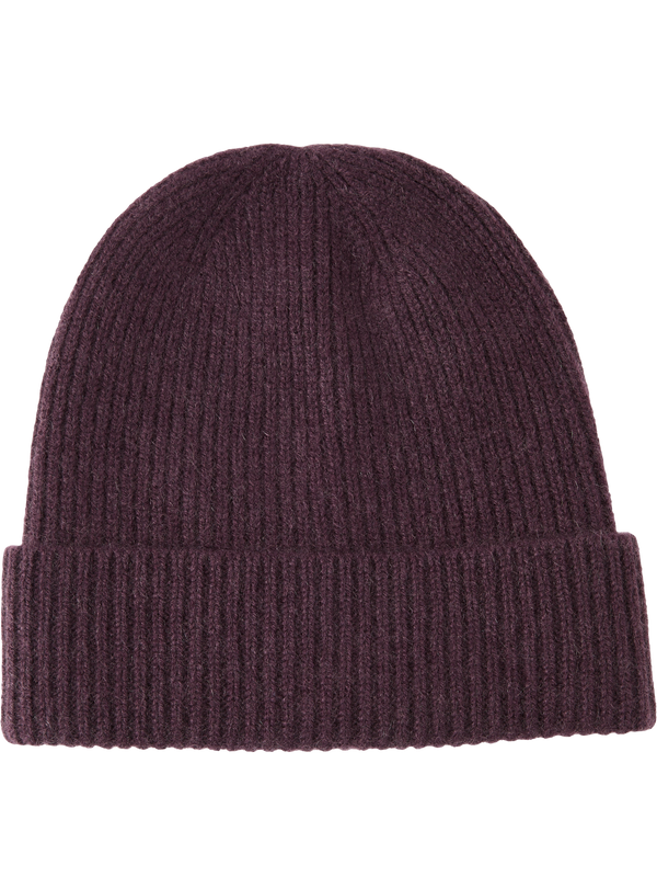 Cashmere-Mütze Blackberry
