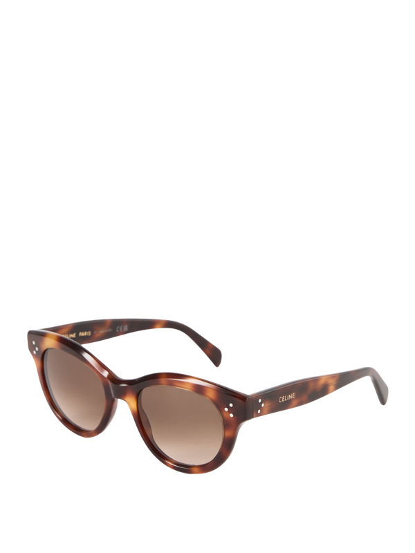 Runde Sonnenbrille 'S332' Classic Havana