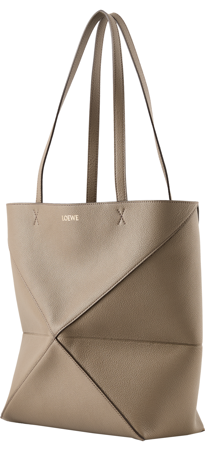 Shopper 'Puzzle Fold Tote Medium' Taupe