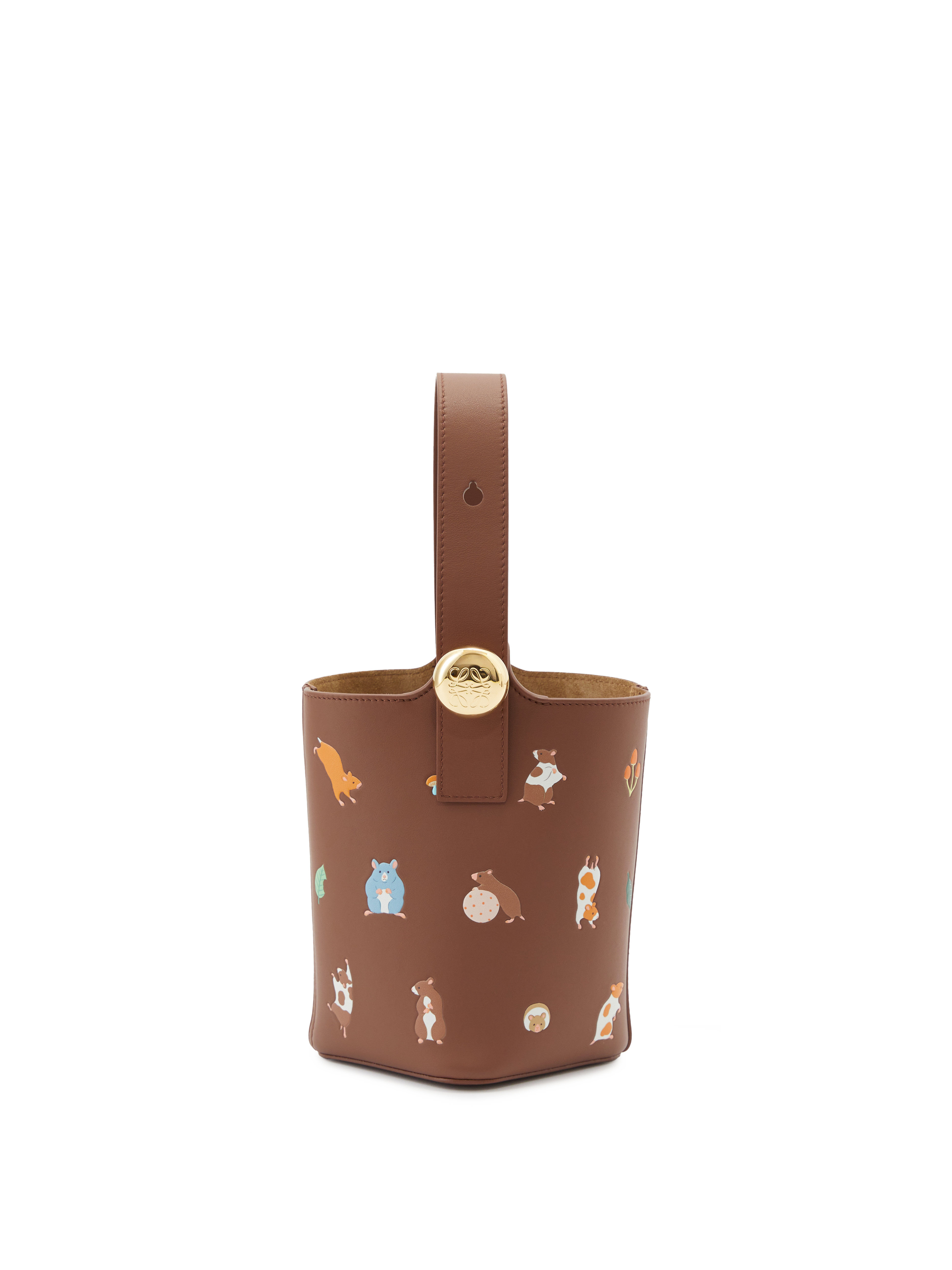 Shopper 'Pebble Bucket Mini Hamster' Havanna