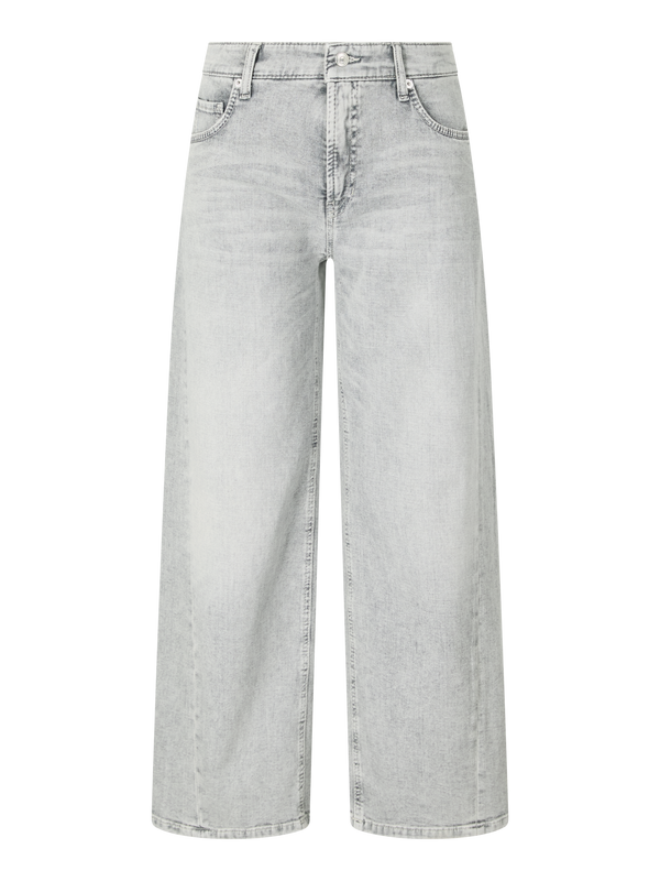 Straight-Leg Jeans 'Oria' Hellgrau