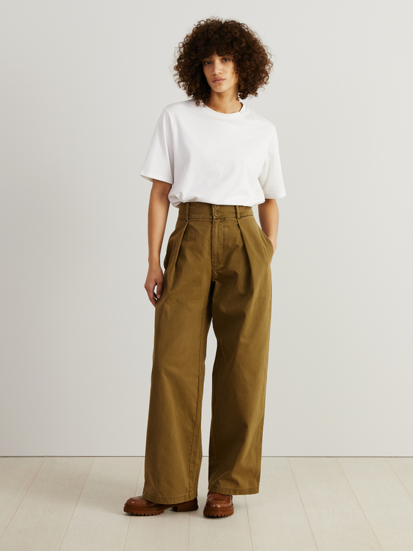 Baumwollhose 'Greys Cool' Grün