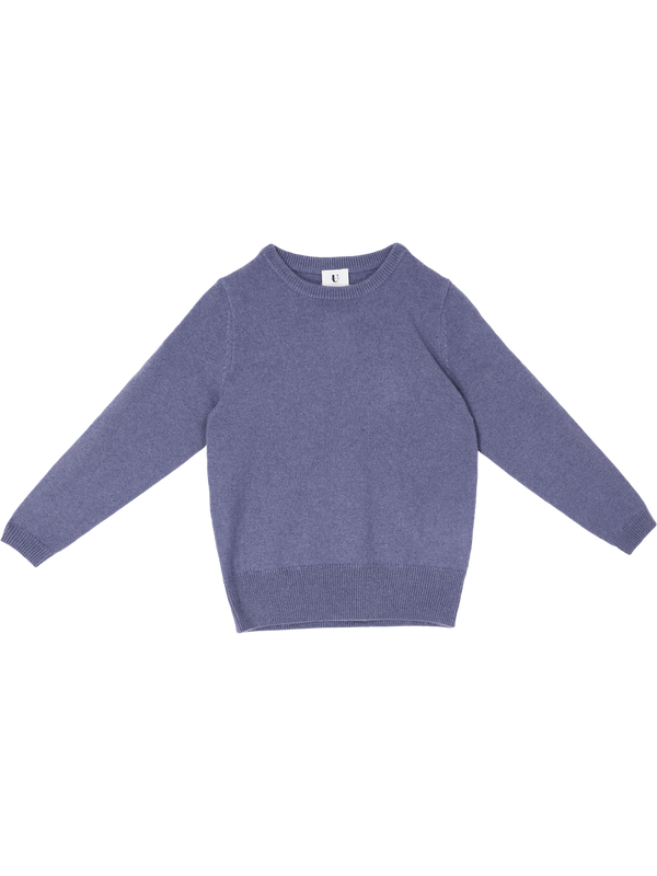Cashmere-Rundhalspullover Denimes