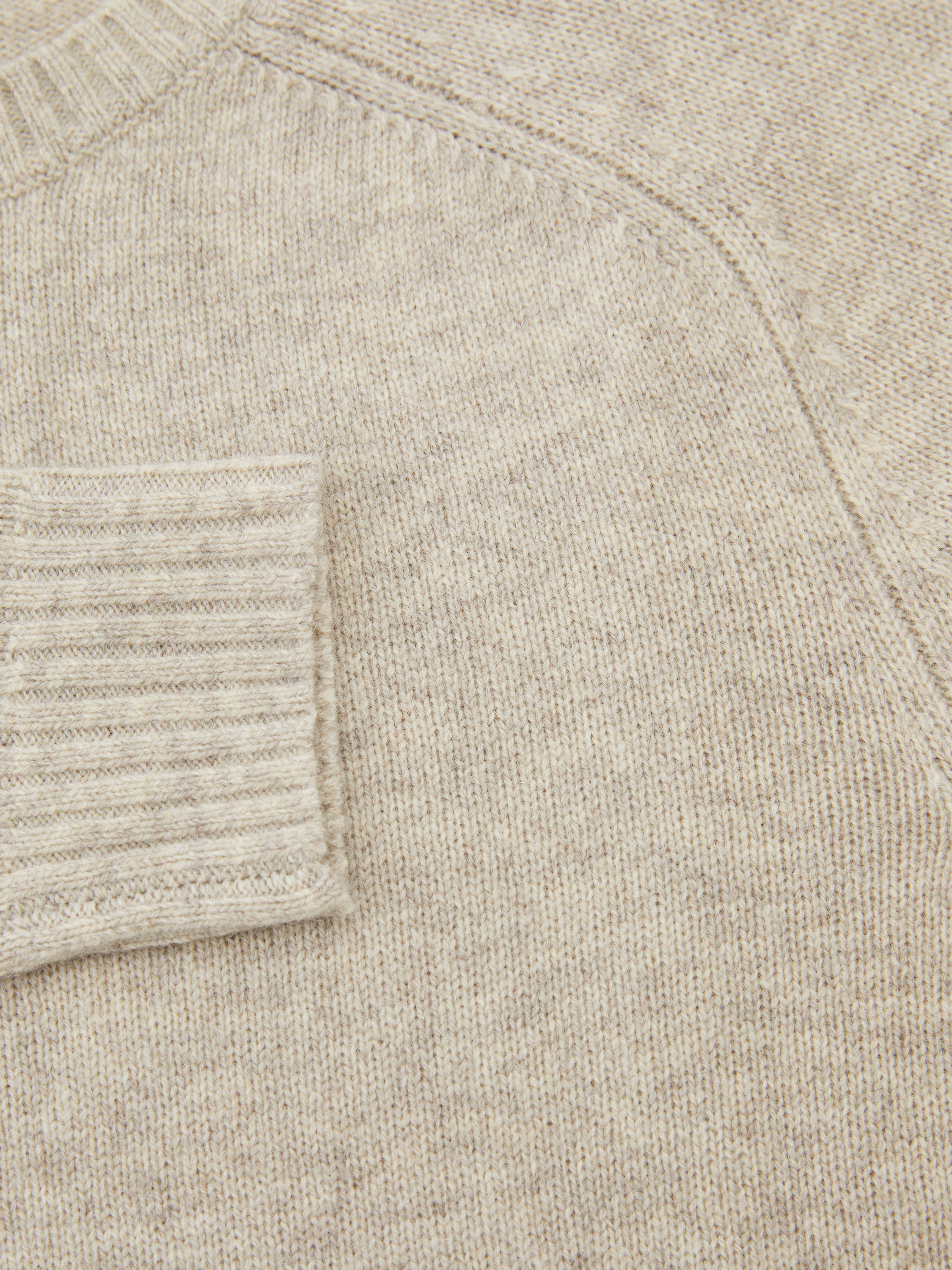 Bellerose Strickpullover 'Gatu' Grau, Frontansicht – UNGER.DE