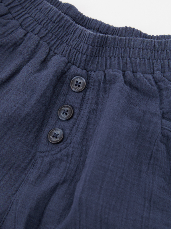 Baumwollhose Marineblau