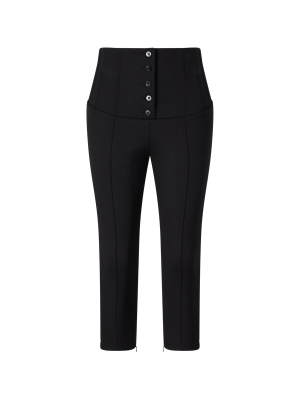 Korsett-Caprihose 'Le Pantalon Arlesien' Schwarz