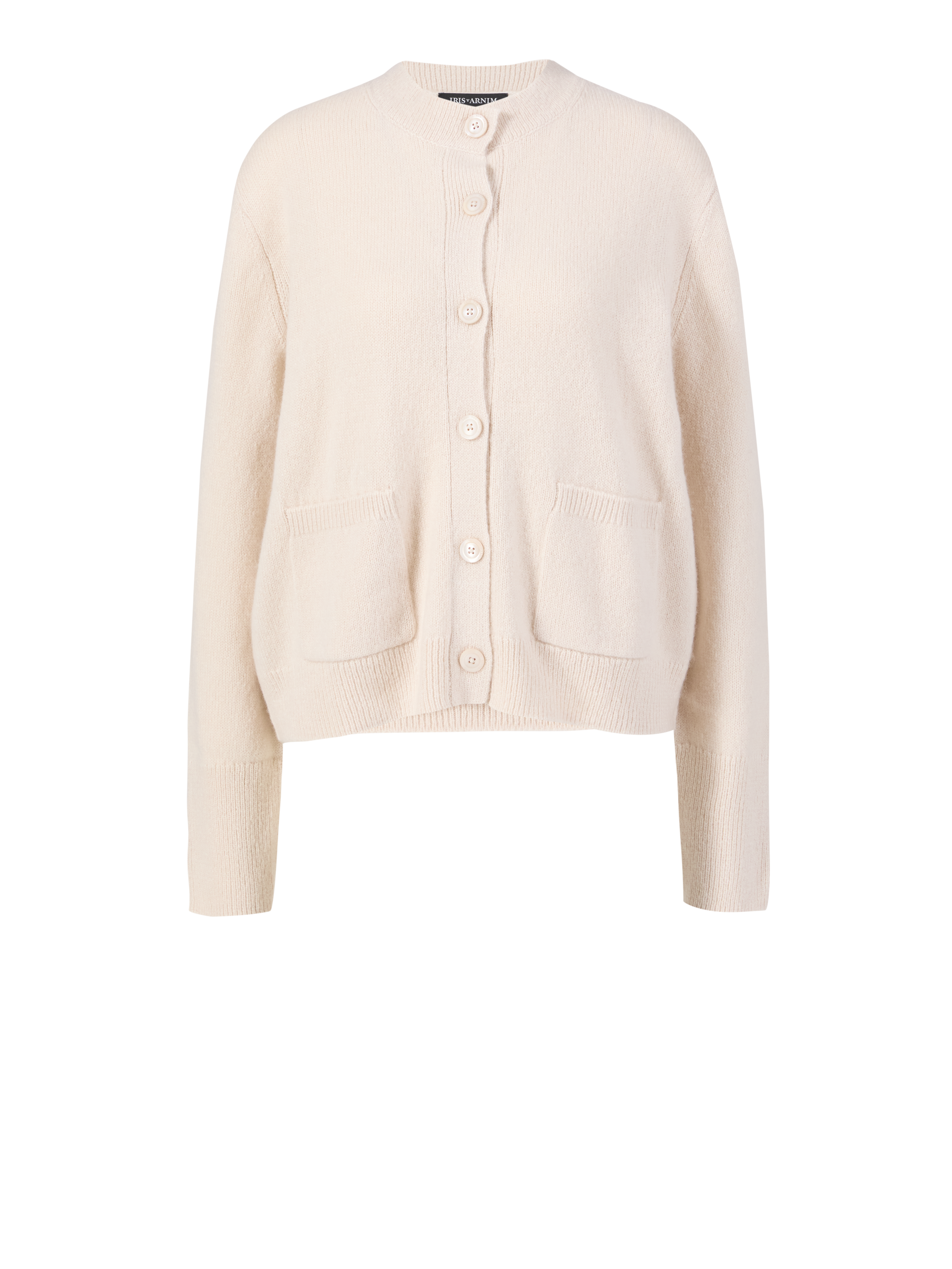 Cashmere silk cardigan 'Savia' Cream