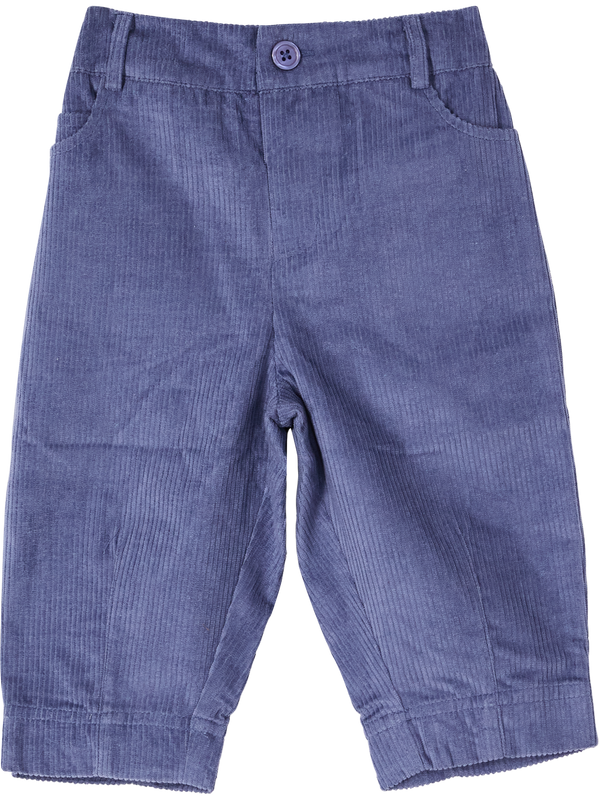 Cordhose aus Baumwolle Blau