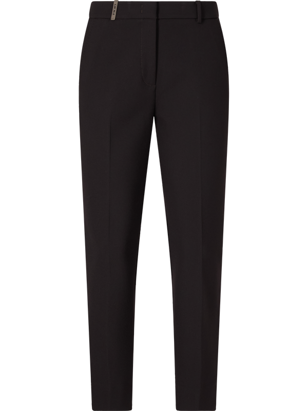 Stoffhose Dunkelbraun