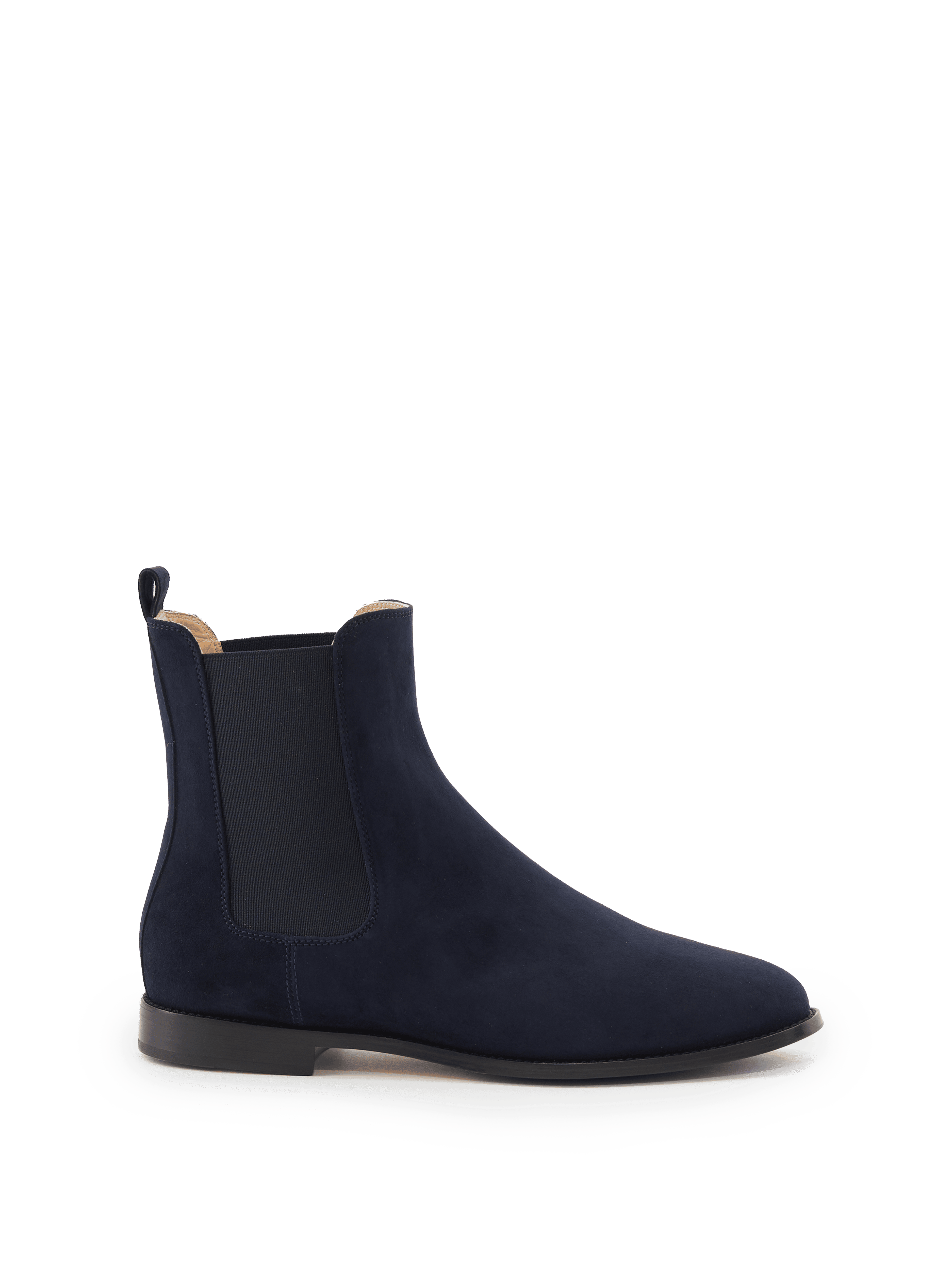 Chelsea' ankle boots in navy blue 