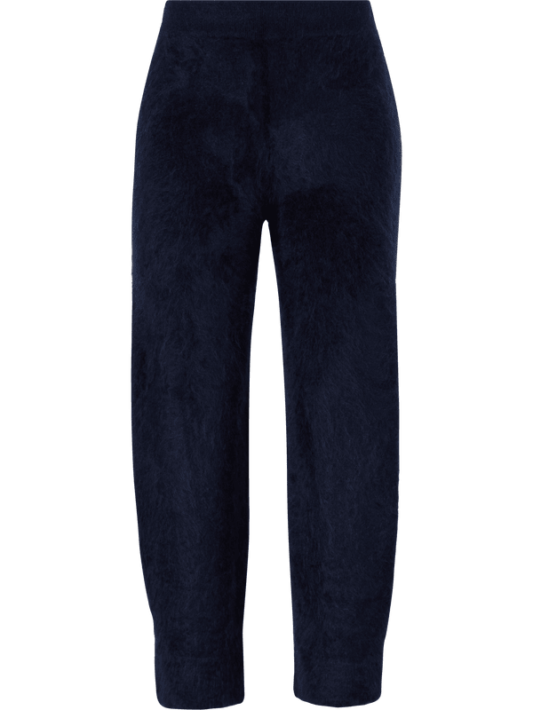Cashmere-Hose 'Darbie Brushed' Navy