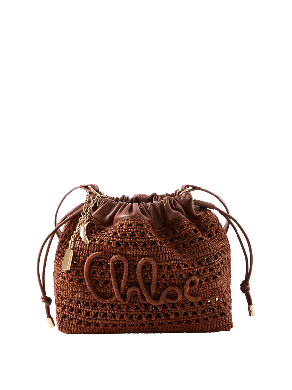 Mini shoulder bag 'Summer Banana' clay brown