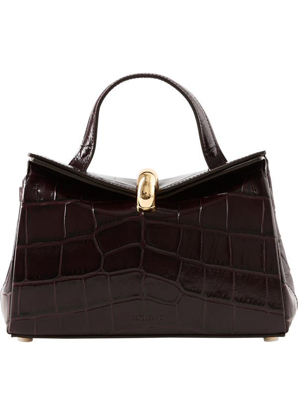 'Le Petit Valerie' handbag in Bordeaux