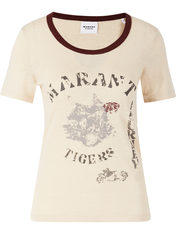 'Kiliann' T-shirt, beige