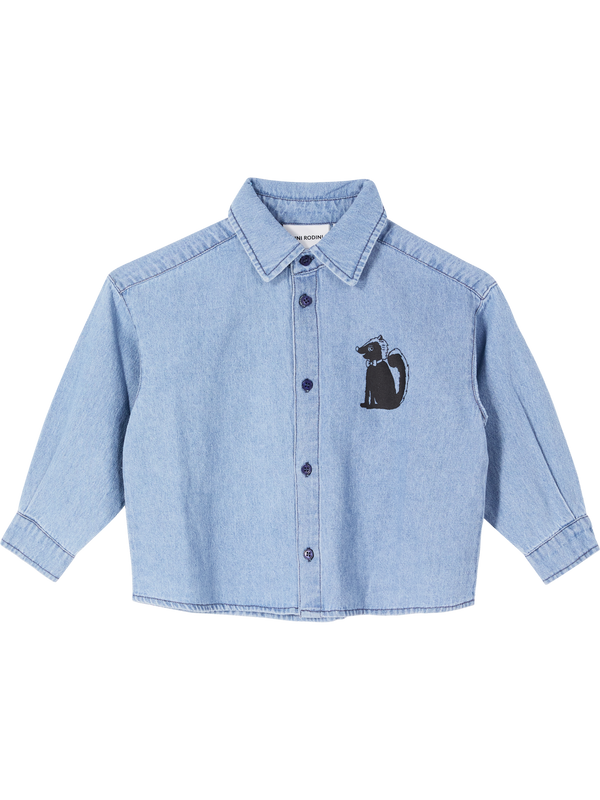 Jeanshemd Blau