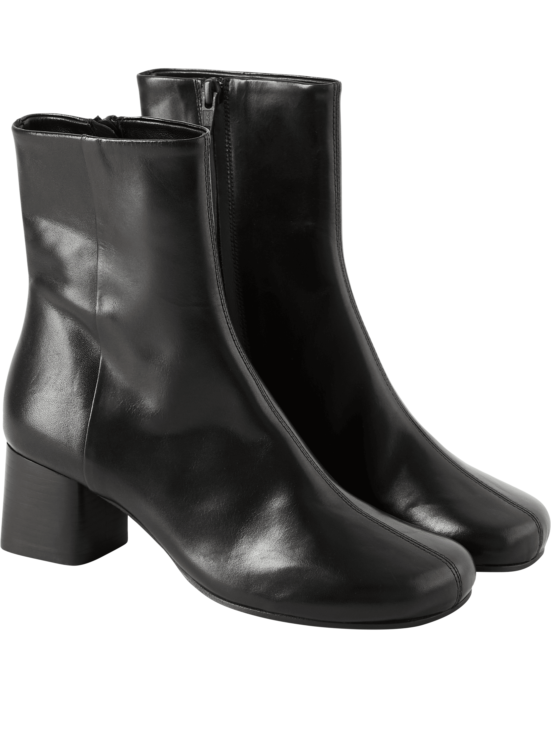 Lemaire 'Anatomic 55' Boots – Black, Back view – UNGER.DE