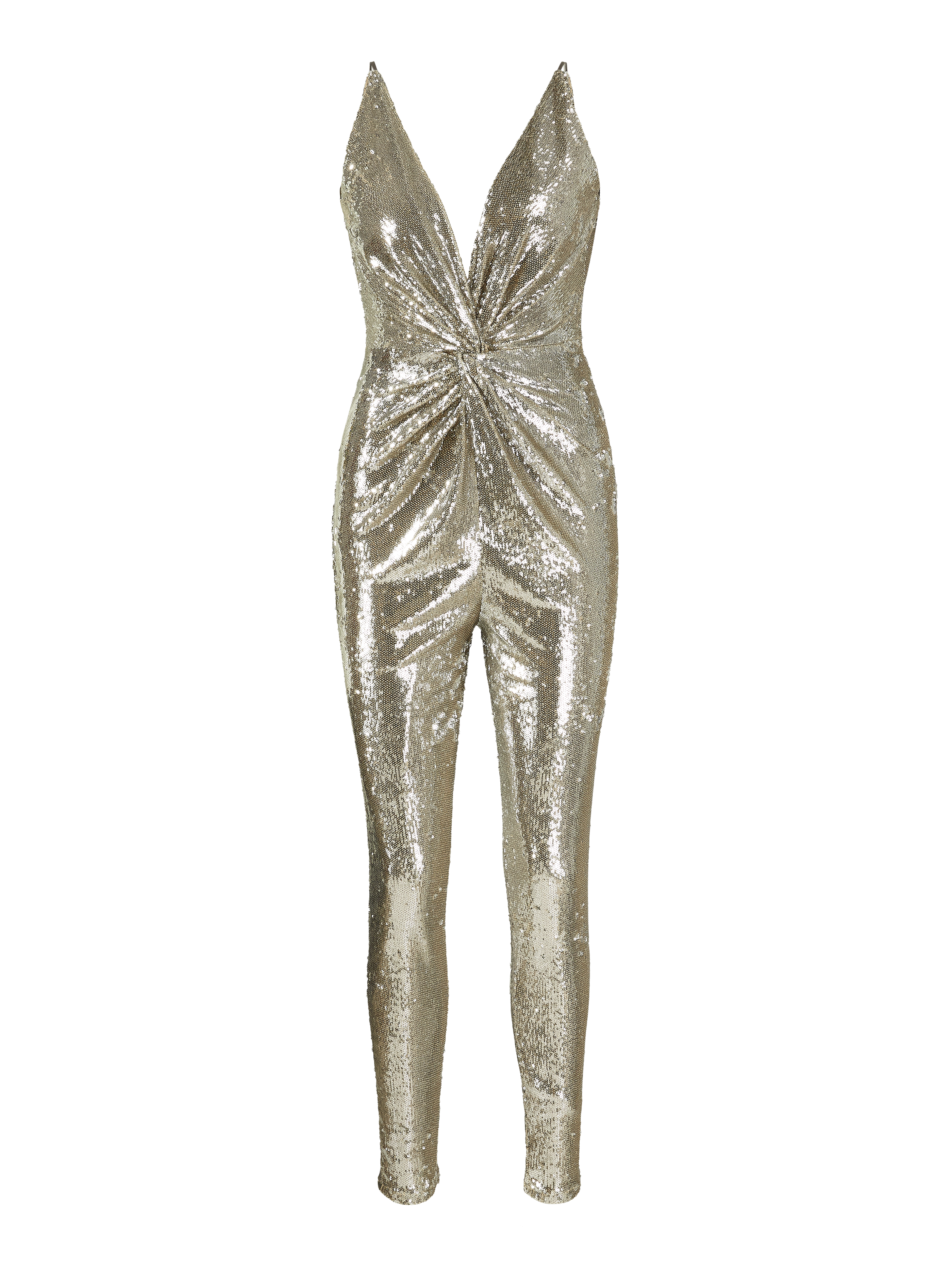 Pailletten-Jumpsuit 'Mariah' Silber