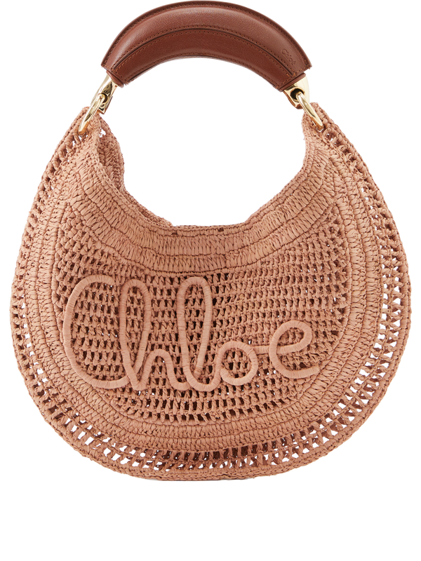 Shoulder bag 'Summer Banana' summery beige