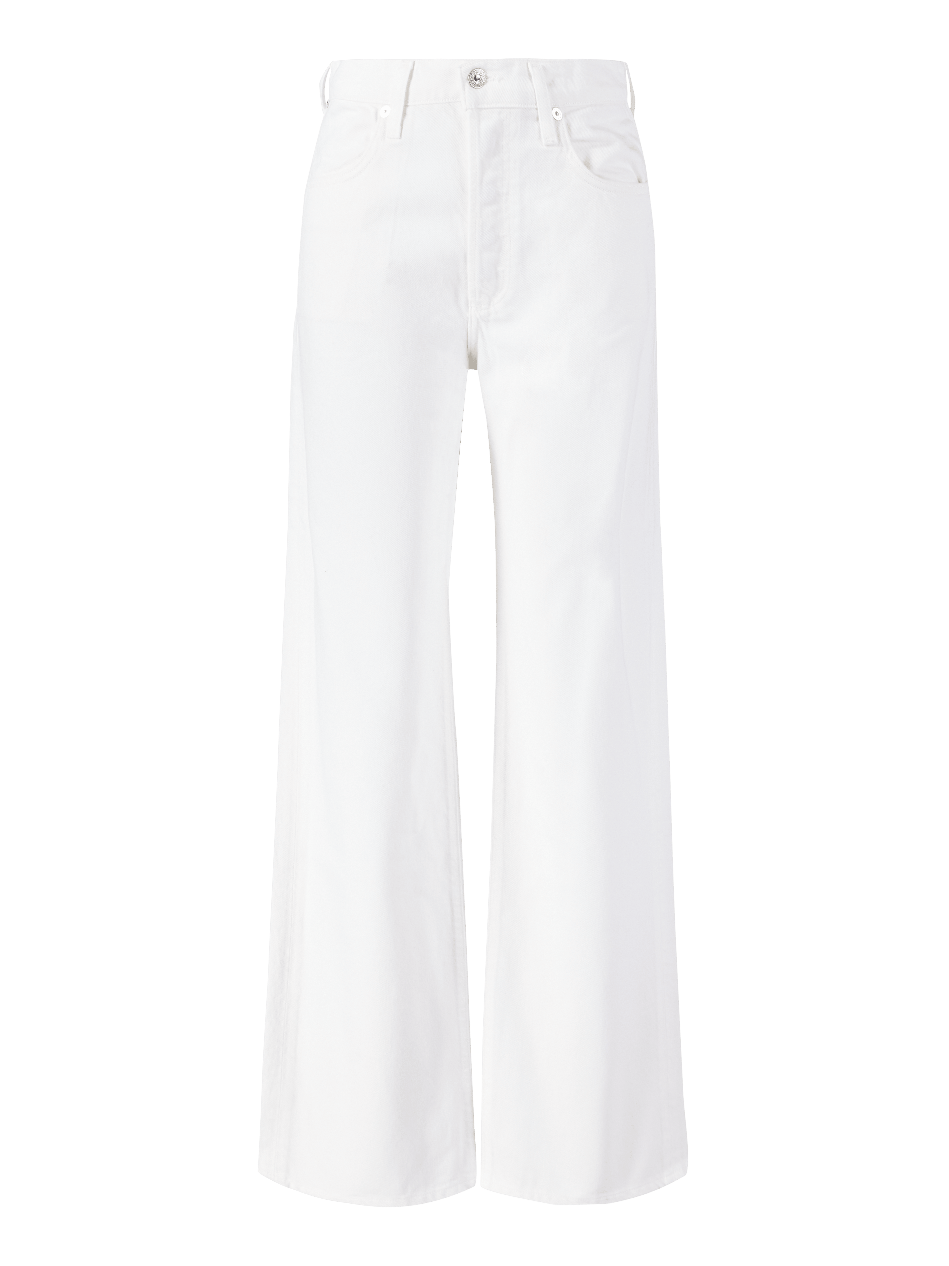 Wide-Leg Jeans 'Anin' Weiß