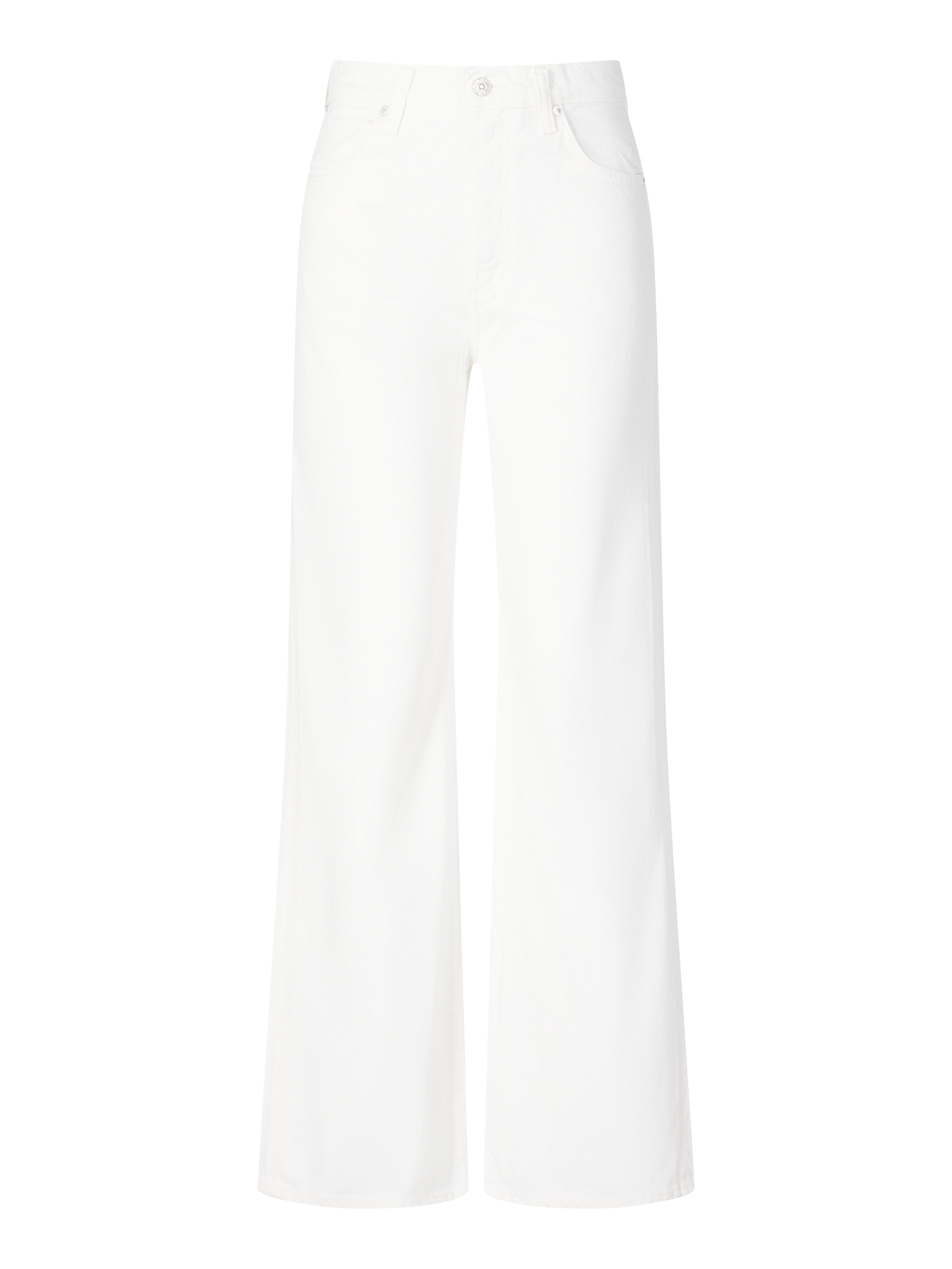 Straight-Leg Jeans 'Annina' Weiß