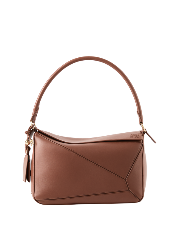 Schultertasche Paula's Ibiza ‘Puzzle Featherlight Medium' Pecan