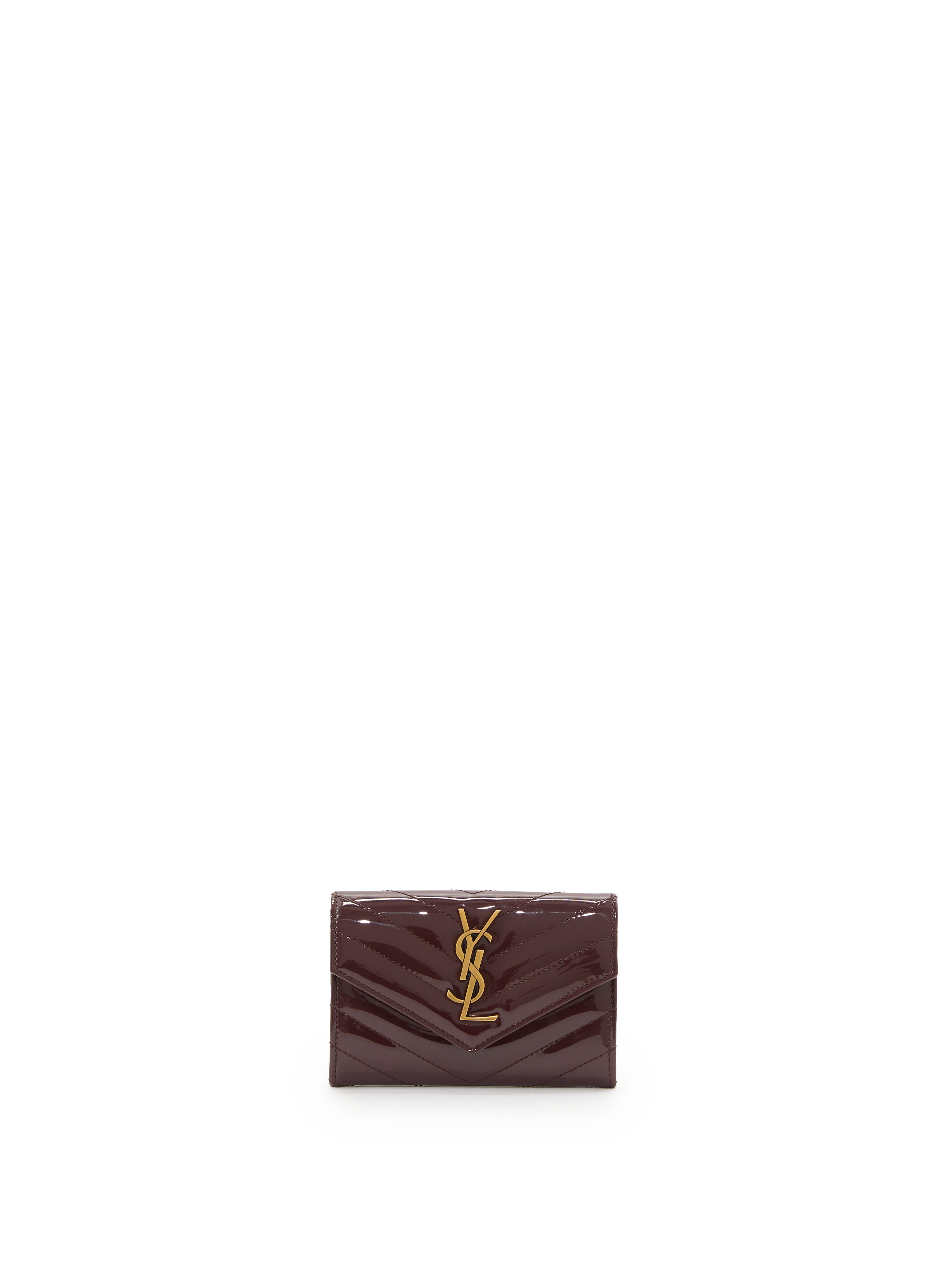 Wallet 'Cassandre Mono' Dark Red Wine