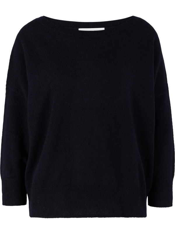 Cashmere-Seidenpullover 'Kalindra' Navy