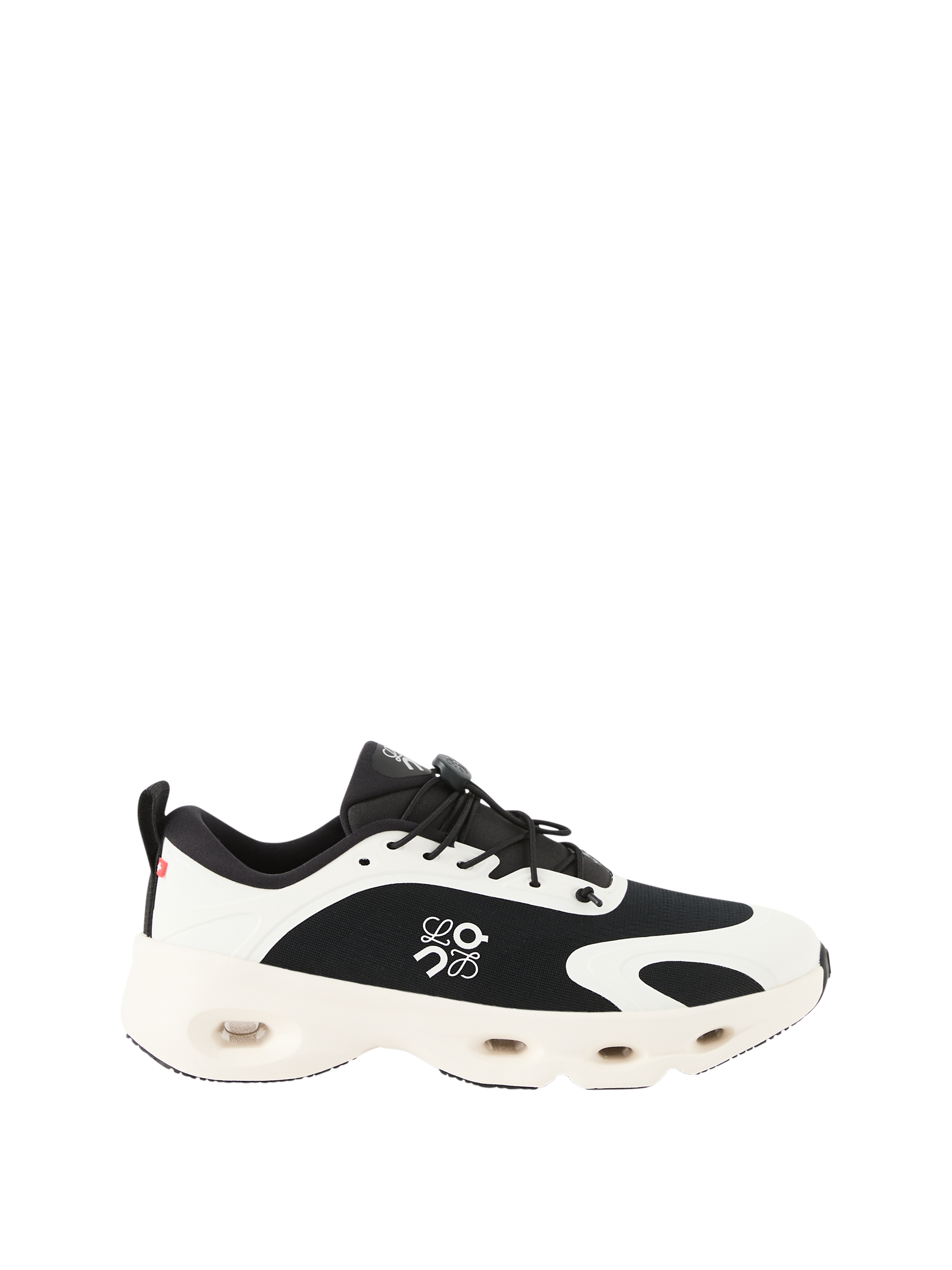 Sneaker 'Cloudsolo' Black/Eggshell