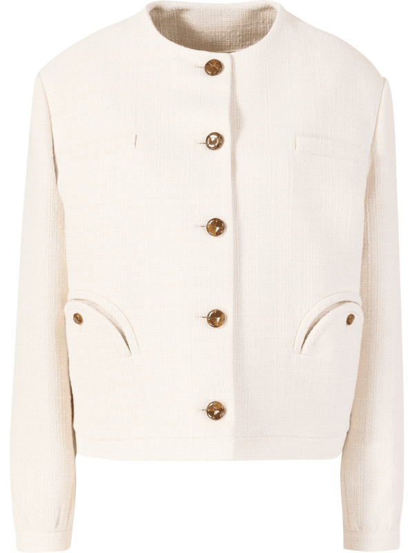 Blazer 'Missy Gliss' aus Bouclé Crème