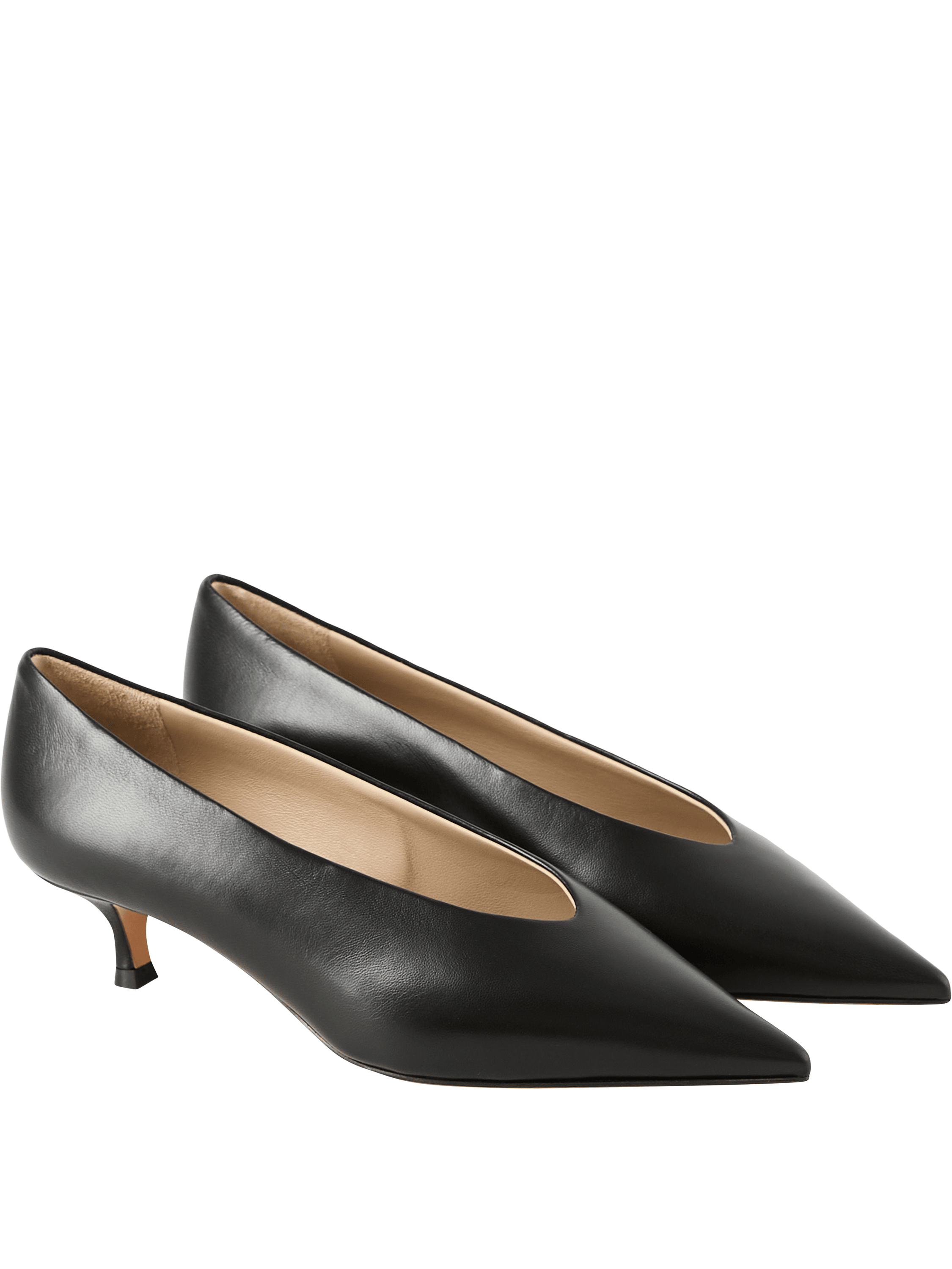 Le Monde Béryl Pumps 'Babouche' Schwarz, Rückansicht – UNGER.DE