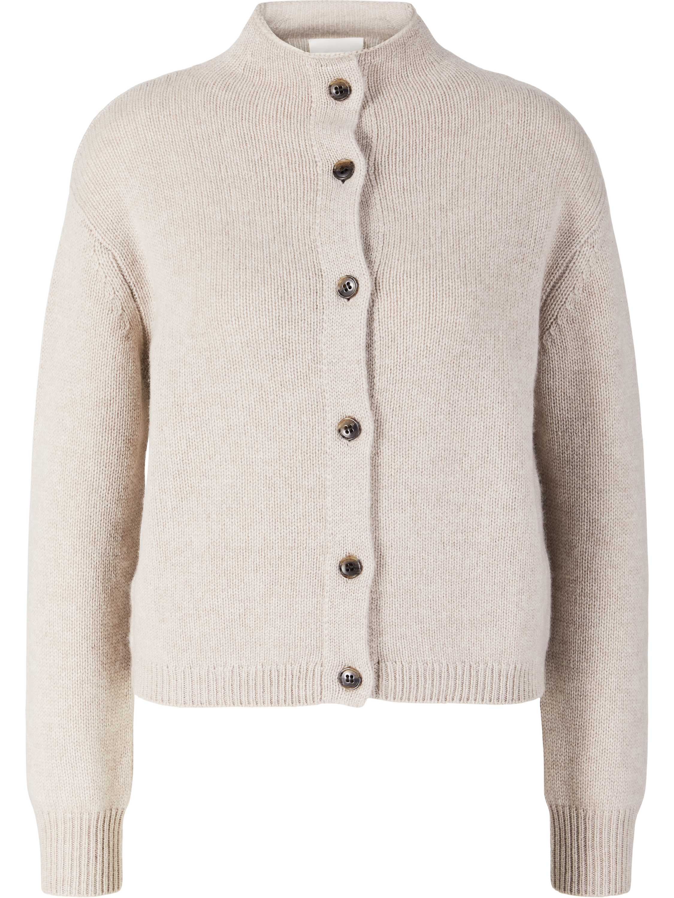 LISA YANG Cashmere-Strickjacke 'Zirelle' Sand, Produktansicht – UNGER.DE