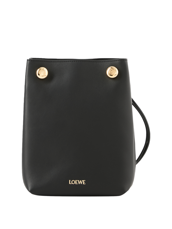 'Pebble Pouch' shoulder bag – black