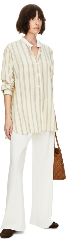 Weite Hose 'Gala' Crème