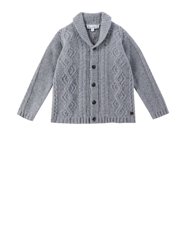 Cardigan Grau