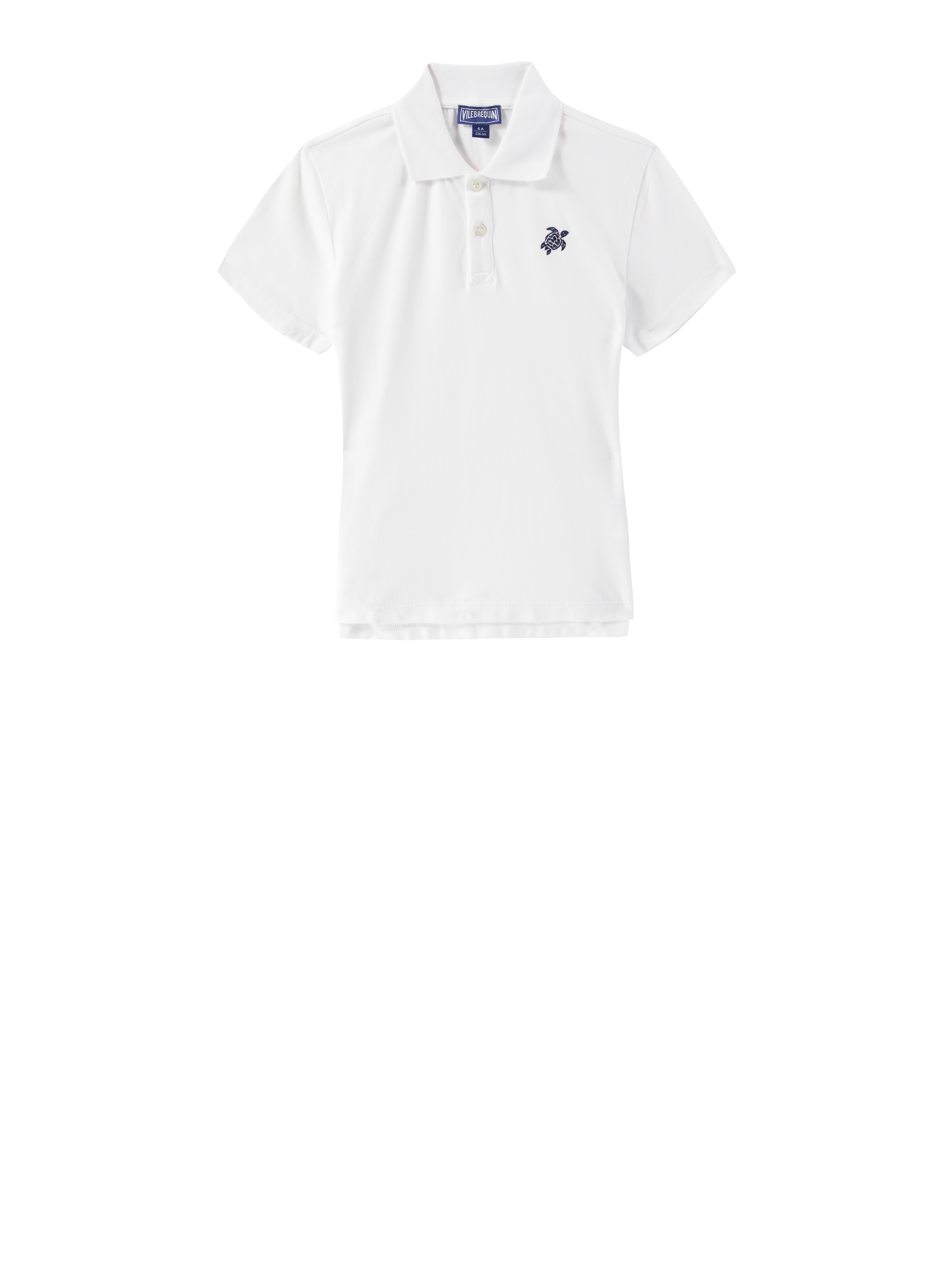 Poloshirt 'French History' Weiß