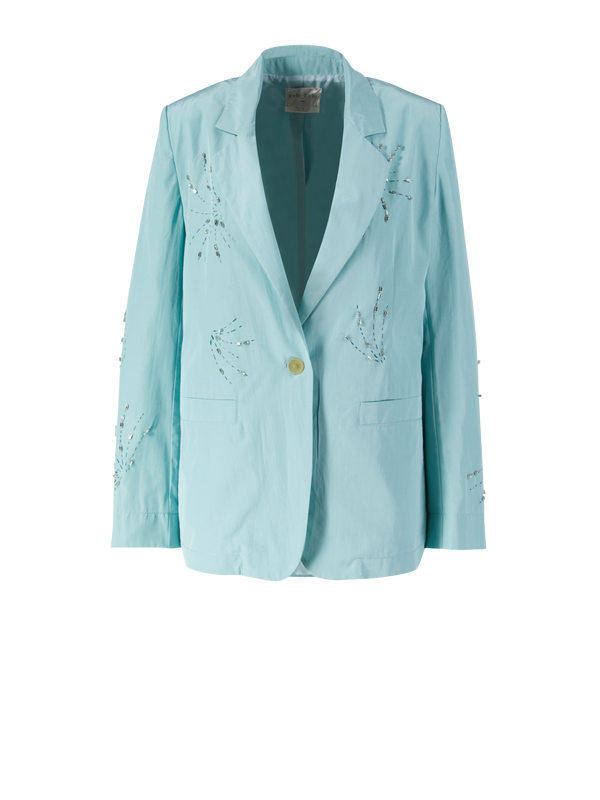 Blazer 'Taffetta' Türkis