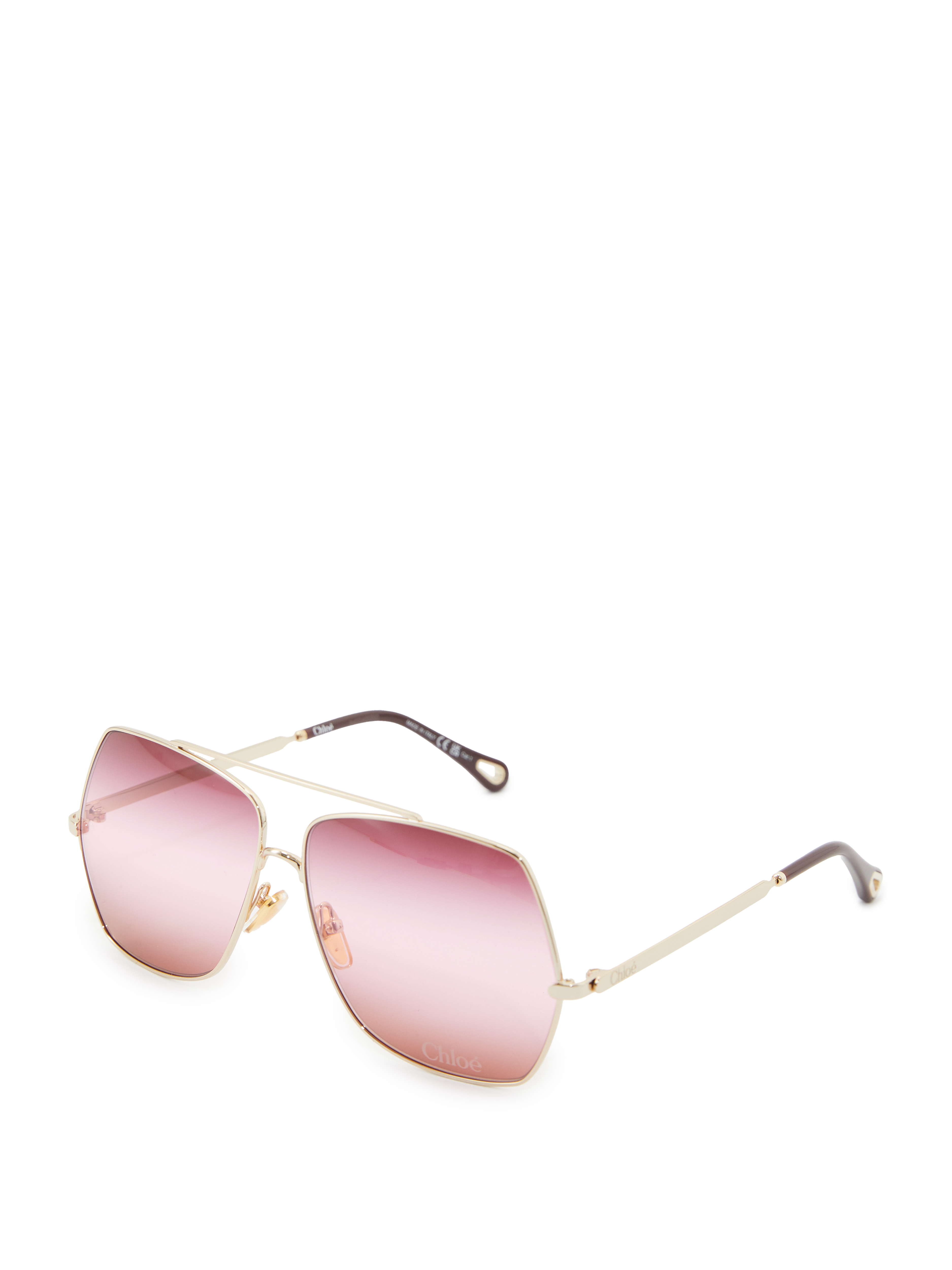 Sonnenbrille 'Aly' Rosa/Gold